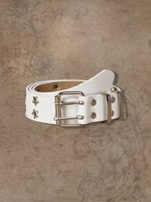 ROMWE Grunge Punk Thắt lưng - trắng - Xem 3