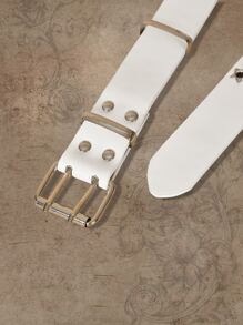 ROMWE Grunge Punk Thắt lưng - trắng - Xem 4