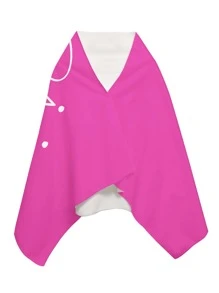 1 件皇冠和字母图案沙滩巾，超细纤维矩形旅行沙滩巾，适合游泳、潜水、夏季假日海滩必备