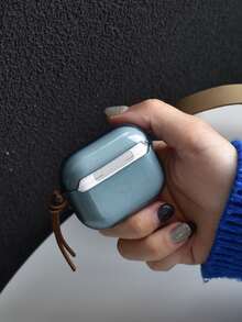 Hộp đựng và dây đeo trong suốt có họa tiết hình ảnh phi hành gia và mặt trăng Tương thích với AirPods - Nhiều màu - Xem 5