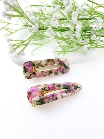 2 piezas Horquilla con estampado