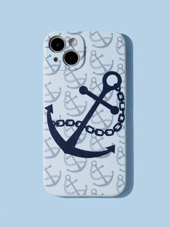 Kawaii Anchor Pattern Phone Case