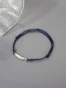 Hombres Pulsera con diseño de pluma - Multicolor - Ver 2