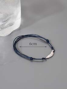 Hombres Pulsera con diseño de pluma - Multicolor - Ver 4