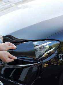 1入組30*100CM車尾巴燈變色膜 - 黑色 - 查看 5