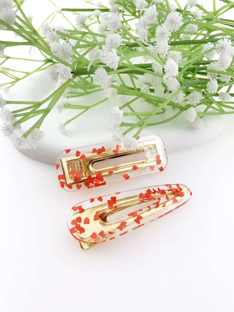 2pcs Minimalist Hair Clip