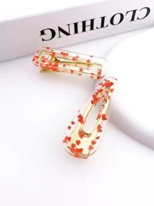 2pcs Minimalist Hair Clip