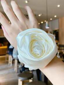 Coletero con diseño de flor - Blanco - Ver 2