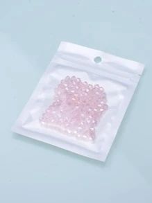 120 顆/套玻璃珠 DIY 珠寶配件 - 粉色 - 查看 3