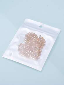 120pcs/set 6mm Glass Beads DIY Jewelry Accessory - Champagne - View 3