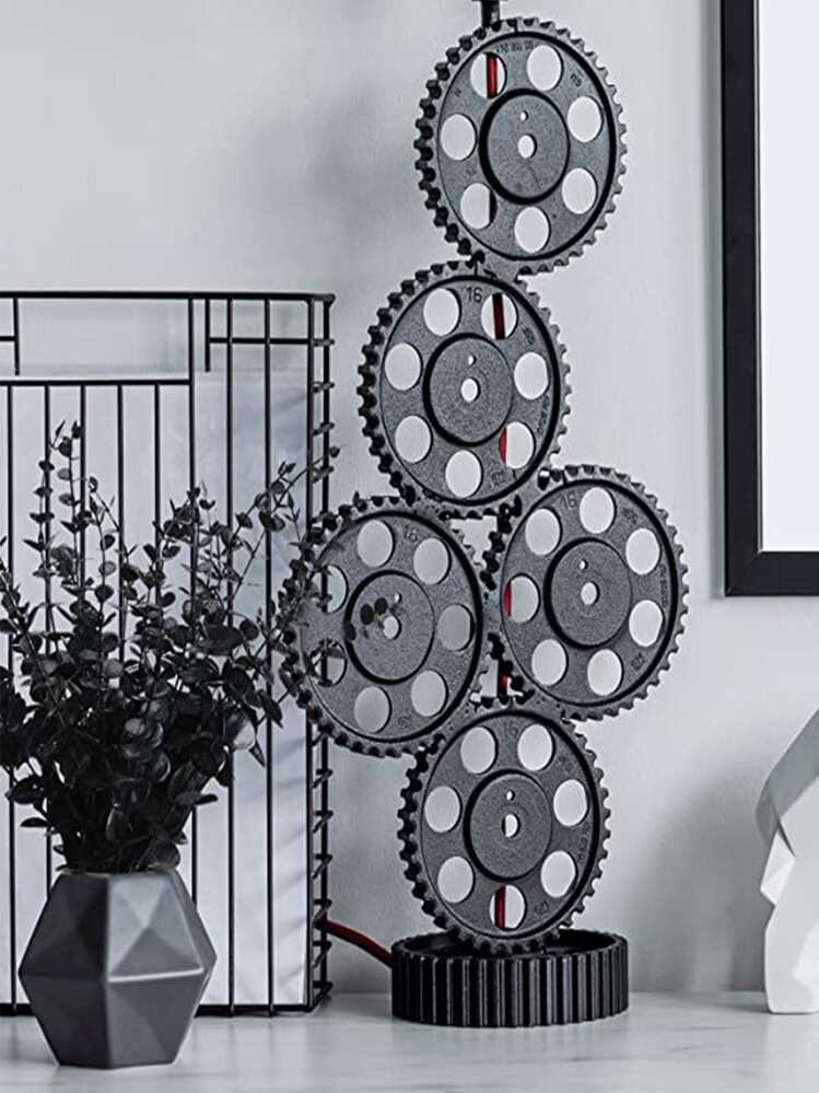 15pcs Artificial Eucalyptus Leaf, Modern PE Artificial Leaf For Home - Black - View 5