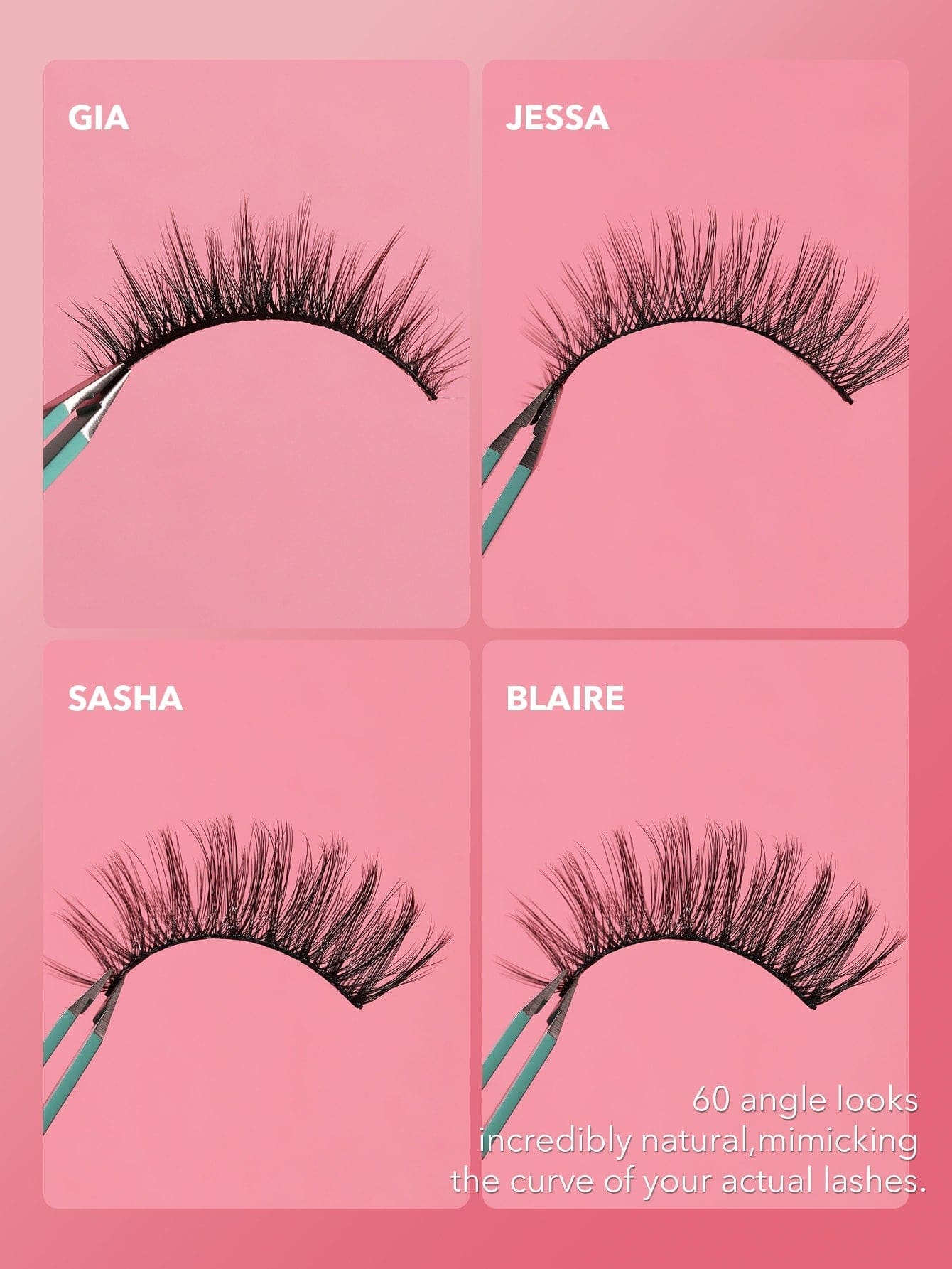 Girl Next Door Natural False Eyelashes-Blaire 3
