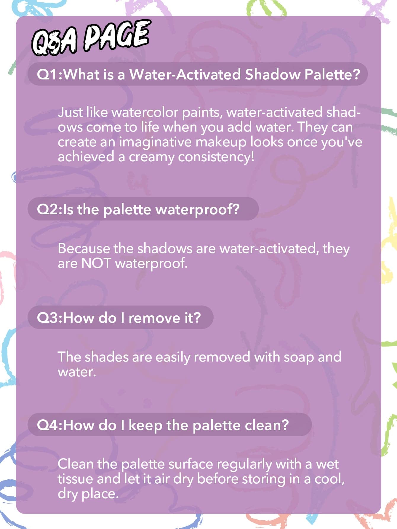 Welcome To Our Playground Merry-Go-Round Water-Activated Shadow Palette 9