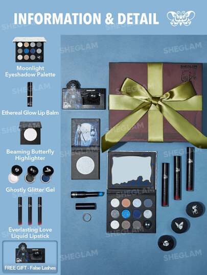 【残り1点のみ！】Corpse Brideコープスブライド コスメセット ギフト Corpse Bride X Full Collection Set | Lip, Eyeshadow, and Glitter