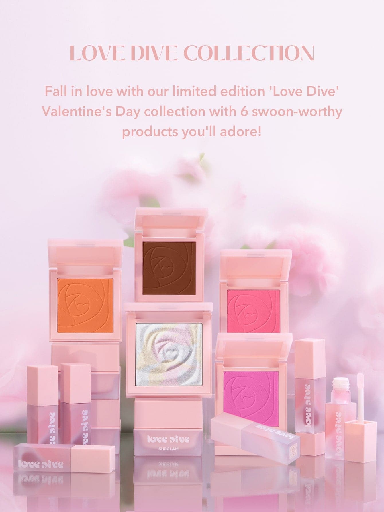 Love Dive Tender Heart Powder Blush-You're Peachy 8