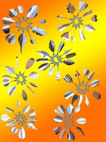 10pcs Stainless Steel Piping Nozzle, Silver Cream Piping Tip For Baking - Silver - View 5