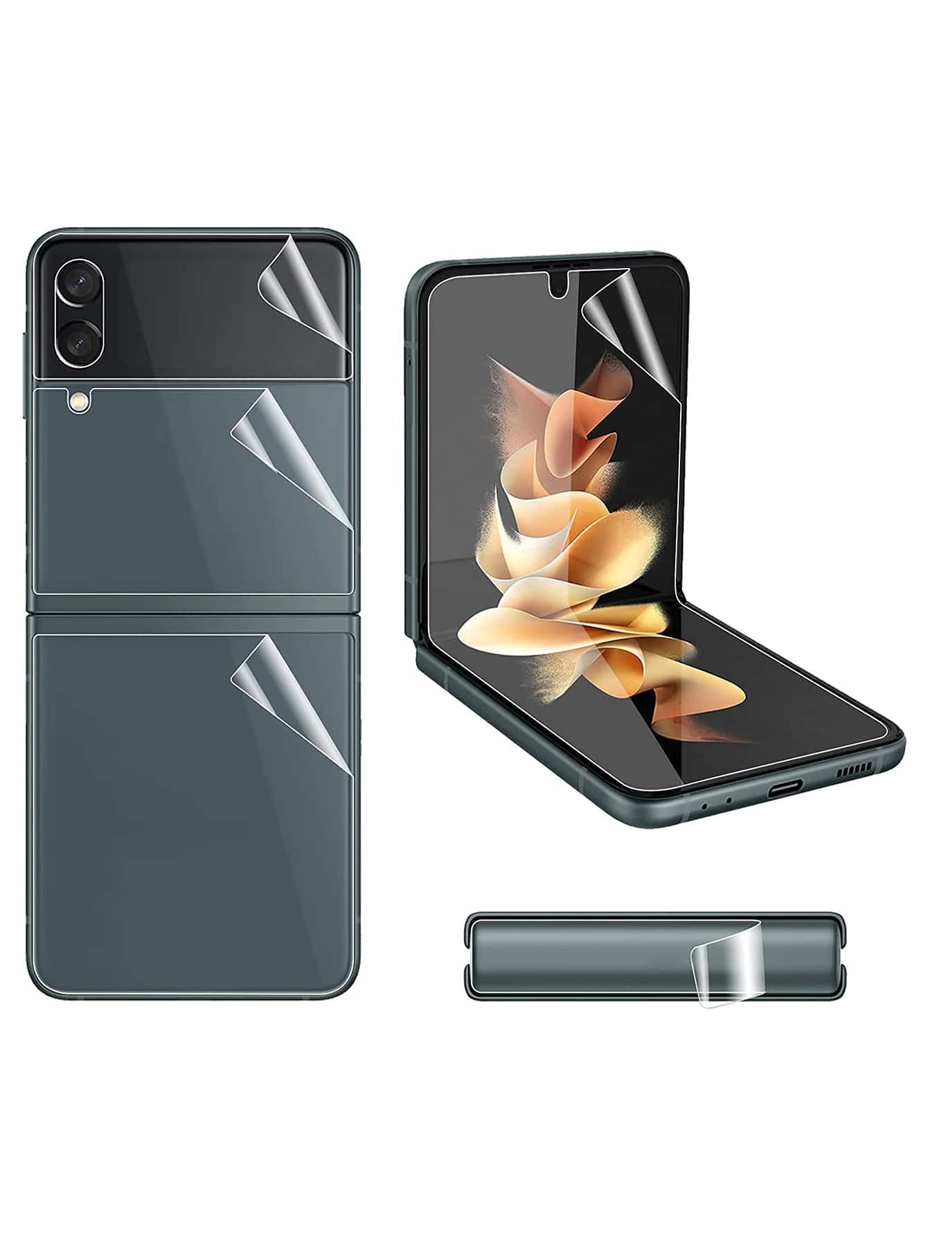 1入組屏幕保護膜與三星兼容 - 無色 - 查看 1