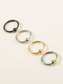 Aro para la nariz minimalista - Multicolor - Ver 4
