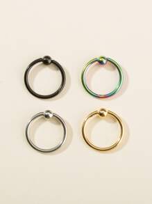 Aro para la nariz minimalista - Multicolor - Ver 6