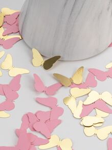 100pcs/Set Paper Throwing Confetti, Creative Butterfly Design Tissue Confetti For Party,Christmas