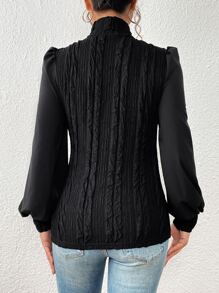 Firerie Atasan Wanita Plain Casual - Hitam - View 2
