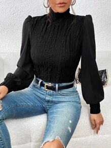 Firerie Atasan Wanita Plain Casual - Hitam - View 6