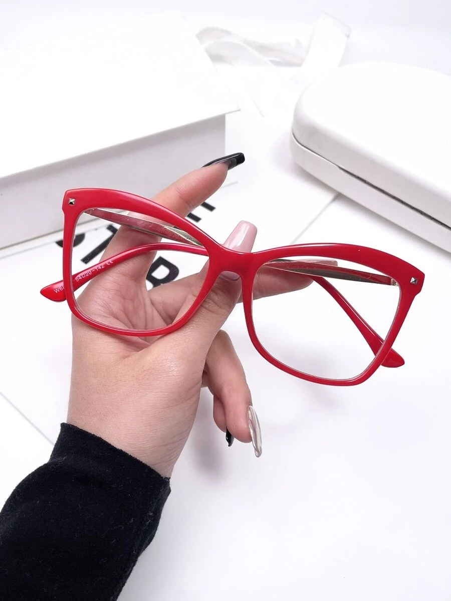 Gafas ojo de gato - Rojo - Ver 1