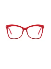 Gafas ojo de gato - Rojo - Ver 3