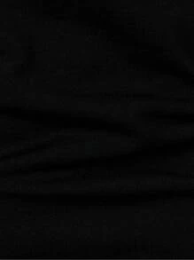 Manfinity Homme Men Contrast Trim Polo Shirt - Black - View 4