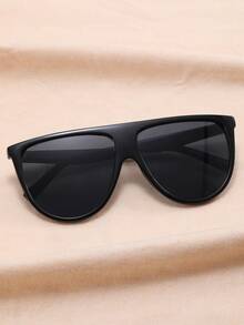 Gafas de sol de montura plana - Gris - Ver 2