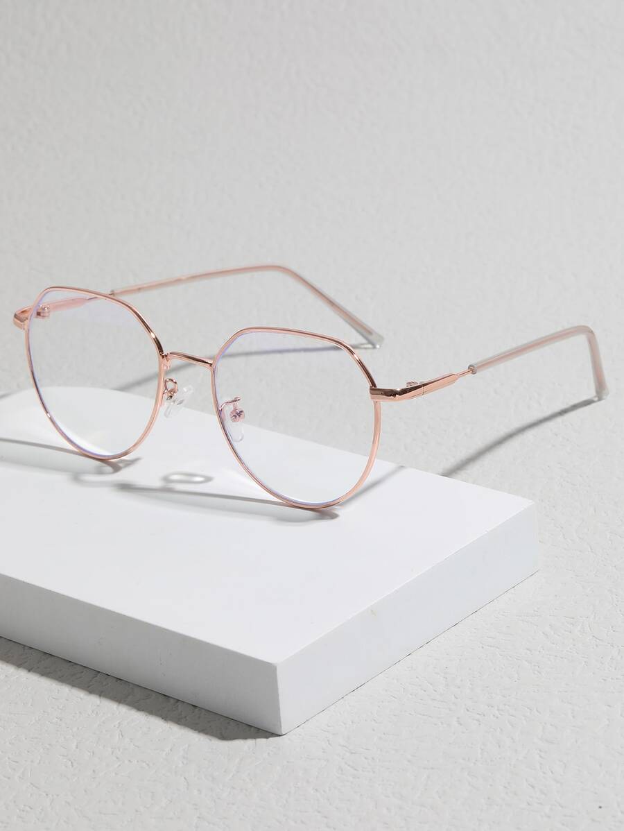 Gafas montura metálica - Champán - Ver 1