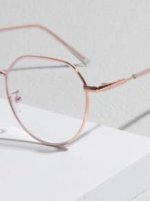 Gafas montura metálica - Champán - Ver 6