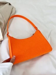 熒光橙法棍包 - 橘色 - 查看 2