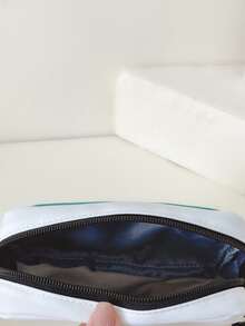 Chicas Bolsa cuadrada con diseño de parche de letra - Multicolor - Ver 4