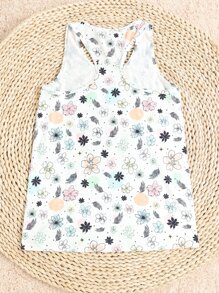 SHEIN LUNE 大碼印花背心上衣 - 彩色 - 查看 2