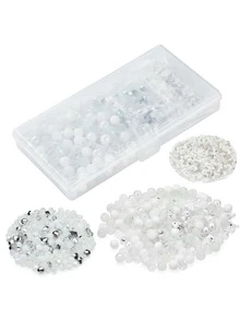 1box Bead DIY Jewelry Accessory - White - View 2
