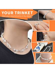 1box Bead DIY Jewelry Accessory - White - View 5
