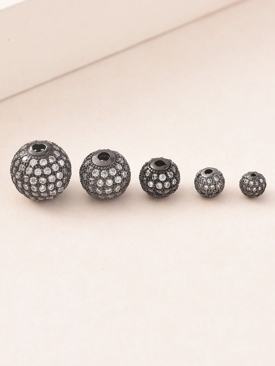 1pack Rhinestone Decor DIY Bead - Multicolor - View 1