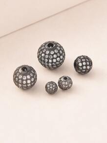 1pack Rhinestone Decor DIY Bead - Multicolor - View 2