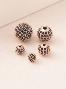 1pc Cubic Zirconia Decor DIY Bead - Multicolor - View 2