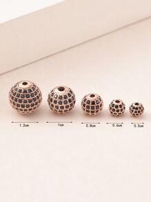1pc Cubic Zirconia Decor DIY Bead - Multicolor - View 3