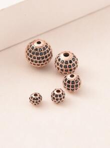1pc Cubic Zirconia Decor DIY Bead - Multicolor - View 4