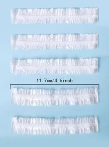 Sombrero de tinte de pelo multifuncional de eliminación de 10 piezas - Blanco - Ver 3