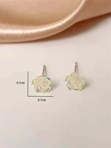 Bông tai trang trí hoa - Đầy màu sắc - Xem 4