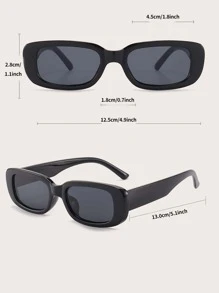 2 cặp kính thời trang gọng vuông cho trẻ em - Nhiều màu - Xem 3