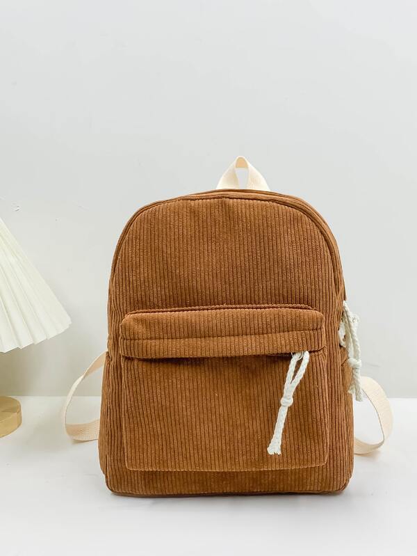 Minimalist Corduroy Classic Backpack