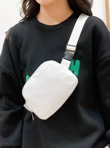 極簡腰包 - 白色 - 查看 4