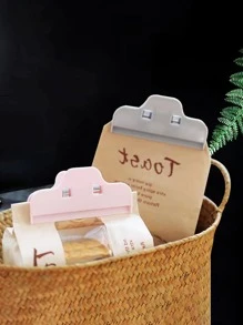 3pcs Multifunction Sealing Clip, Large PP Food Bag Clip For Household - Multicolor - View 3