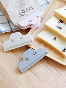 3pcs Multifunction Sealing Clip, Large PP Food Bag Clip For Household - Multicolor - View 4