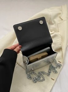 Túi Crossbody Nữ - Bạc - Xem 5